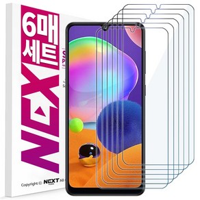 NEXTmobile 2+2+2 갤럭시 A31 강화유리 액정 보호 필름 6장 (a315), 6개