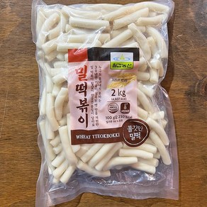 5분마켓 칠갑 밀떡볶이 2KG, 1개