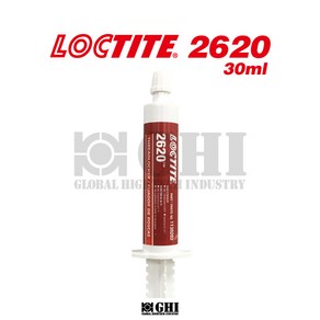 헨켈 록타이트 LOCTITE 2620 30ml 나사고정제 고온 고강도, 1개