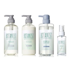 세트구매 BOTANIST (보타니스트) 보타니컬 리프레시 헤어 케어 세트 샴푸 트리트먼트 데미지 케어 바디 소프 클리어 클렌즈 바디 미스트 여름 한정 4종 세트 리뉴얼 식물유래 헤, 1개