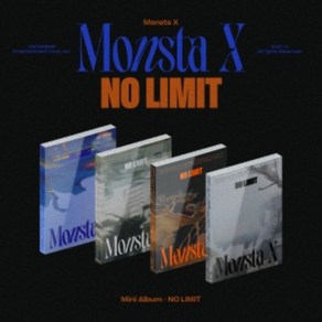 미개봉CD) 몬스타엑스 (Monsta X) - No Limit (10th Mini Album) (4종세트)