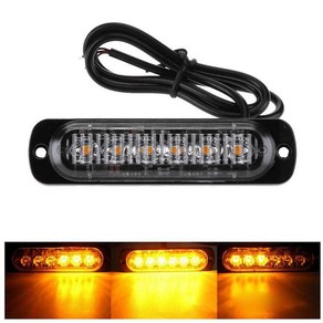 가민 24V LED트럭사이드램프, 1개, 24V_6LED 18W옐로우