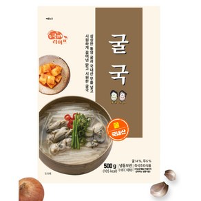 쿡앤라이프 통영굴로 만든 굴국, 1개, 500g