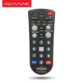 AVMAX 통합리모컨 AV-2020 멀티 만능 LG 삼성 리모컨 리모콘, 단품, 1개