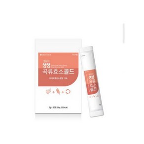 젬무브 생생 곡류 효소 골드 3g x 30포 3박스 1세트 15곡물발효, 3개, 90g