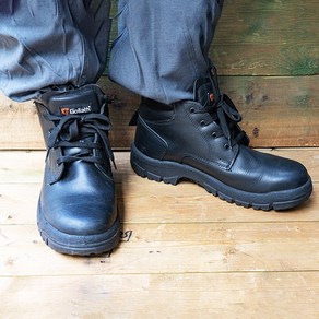 영국 골리앗 BLACK STEEL TOE BOOTS 전투화 군화 컴뱃부츠