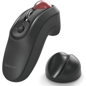 ELECOM Relacon Bluetooth M-RT1BRXBK 트랙볼 마우스 핸디 타입 미디어 컨트롤 버튼