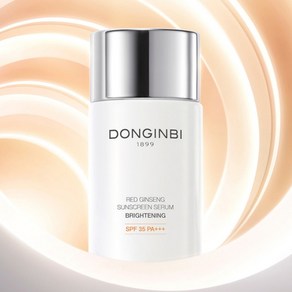 동인비/DONGINBI 선세럼 브라이트닝 50ml SPF35 PA+++ 빛나는 생기톤업 선케어 가볍고 화사하게 피부톤 밝혀주는 메이크업 베이스 겸용 선세럼 끈적임NO 백탁NO