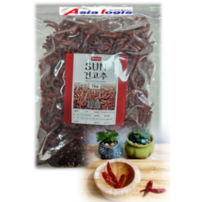 [아시아로지스] 베트남 건고추 100% SUN 말린 고추 매운 땡초 2023년 수확 1EA( 100g 175g 500g 1kg), 1개