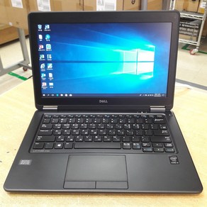 DELL Latitude E7250, WIN10 Po, 4GB, 120GB, 코어i5, 블랙