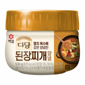 다담 된장찌개전용 된장, 530g, 2개