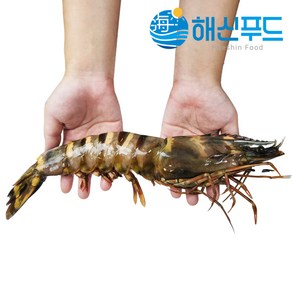 킹 블랙타이거 새우 냉동 왕새우, 230-280g, 1개