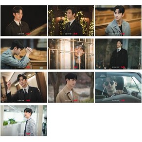 눈물의 여왕 김수현 지원 HD 포토 포스터 로모 카드 미니 카드 스티커