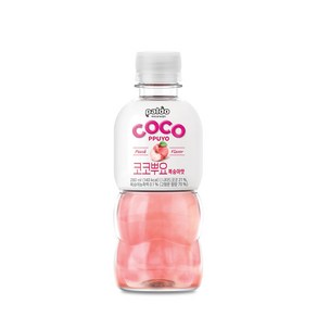 팔도 코코뿌요 음료 복숭아맛, 280ml, 24개