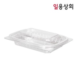 [ILYONG] 일회용 반찬 샐러드 용기 JH 201 소 160ml 300세트 투명, 300개, 1세트