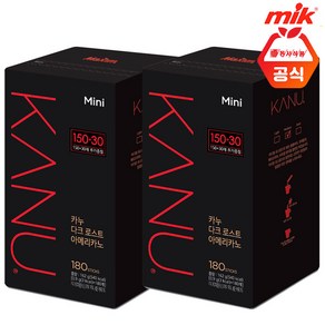 카누 미니 다크 로스트 아메리카노, 900mg, 180개입, 2개