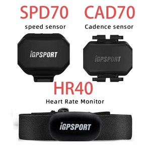 IGPSPORT CAD70 SPD70 ANT + 블루투스 속도 케이던스 센서 GPS 자전거 컴퓨터 속도계 가민 igs10s igs50s igs320 igs520, 1)speed senso, 1개