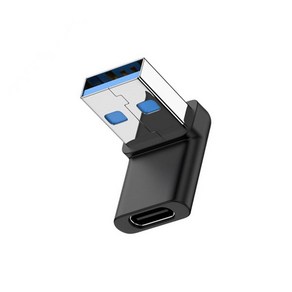 Coms JA127 USB 3.1 Type C to A OTG 90도 꺾임젠더 OTG케이블/젠더, 1개, 1cm