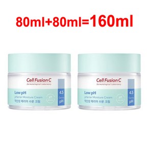 셀퓨전씨 약산성 패리어 수분 크림 80ml+80ml 총160ml, 1세트, 160ml