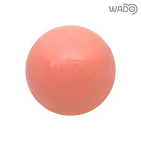 WADO 와두 싱글 마사지볼 3단계 블라썸코랄 마사지강도 75 어깨 목 종아리마사지 뭉친근육이완, 단품, 1개