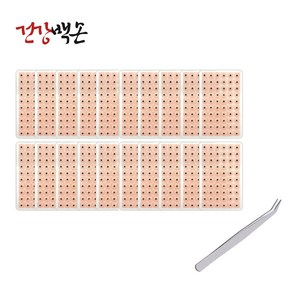 [건강백손] 귀 지압 패치 1200개, 1개