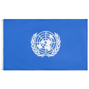 un flag 유엔 깃발 세계연합 글로벌 세계평화 가림천 가림막 국기