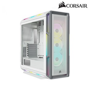 커세어 CORSAIR iCUE 5000T RGB 미들타워 (화이트), 1개