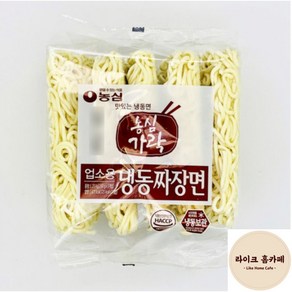 농심 가락 냉동짜장면 1.25kg (250g x 5개입) 냉동면 업소용 중화면 짬뽕사리 면사리, 5개