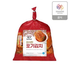 종가 종가집 아삭한포기김치 4.4kg, 1개, 4.8kg