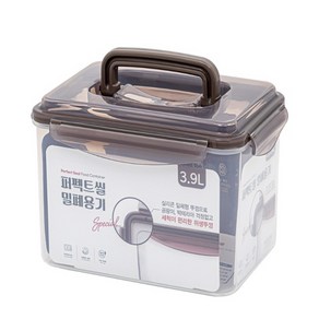 셰프웨어 퍼펙트씰 직사각 밀폐용기, 3900mL, 1개, 상세 설명 참조