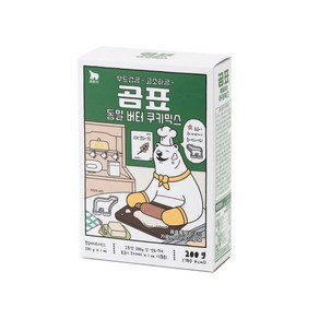 곰표 통밀 버터쿠키믹스, 4개, 200g