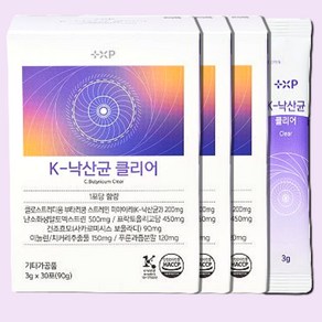 [아하팜] 낙산균 클리어 K낙산균 낙산 미야리산, 3개, 30회분