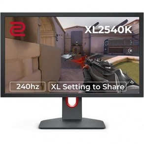 사무용 모니터 가정용 게이밍 BenQ Zowie XL2566K 24.5 360Hz 게이밍 모니터의 빠른 TN  모션 클리어리티 DyAc ⁺  1080p  XL 공유 설정, 240Hz/ XL Settings to Shae, 1개