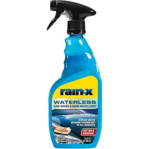 Rain-X 620143 워터리스 세차 및 레인 리퓨전 23 fl. oz., 23 Fl Oz (Pack of 1)