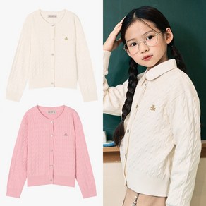 오후 중계점 *24년 F/W신상 50%할인* 꽈배기 클래식 가디건 (2Colo) 꾸준히 사랑받는 베이직 니트 가디건 티셔츠나 남방과 레이어드하면 예뻐요 7~13세