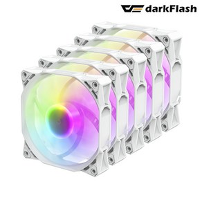 다크플래쉬 darkFlash S101 FDB ARGB 화이트 (5PACK)