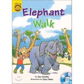 [Compass Publishing]Sunshine Reades Level 2 : Elephant Walk (Papeback + Audio CD + Wokbook), Compass Publishing