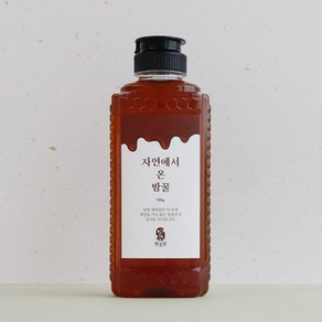 [우연팜] 별꽃향 100% 국내산 천연 밤꿀, 1개, 500g