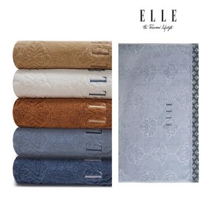 ELLE 엘르 유러피언 로얄 바스타올 380g 엘르로얄바스 70x125cm, 군청, 1개