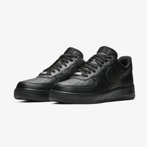 [국내 백화점용] NIKE AIR FORCE 1 07 (블랙) 올검 운동화 BK유통