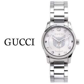 GUCCI 구찌 정품 G-Timeless 여성용 메탈시계 YA126595