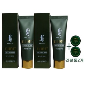 김정문알로에 라센스 로에 큐어크림 프라임-견본품증정, 2개, 100ml