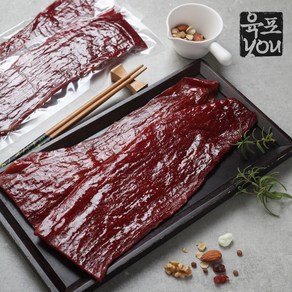 육포YOU 쇠고기 육포 대용량 100g X 6ex 개별포장