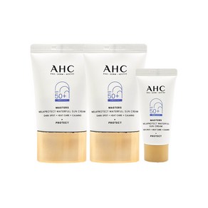 [홈쇼핑 최신상] AHC 마스터즈 워터풀 선크림 40ml 2개+7ml, 1개