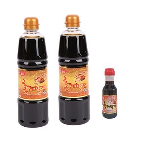 홍일식품 홍게맛장소스골드900ml 2병+200ml 1병