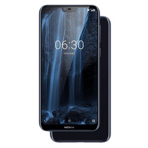 Nokia x6 스마트폰 4G 32G 블랙, black