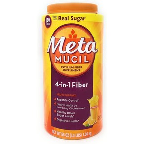 메타무실(Metamucil) 식이섬유 MultiHealth Fibe 1.56kg, 1개