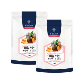 더캐럿 매일쓰는 복숭아 파우더 1kg 2개세트, 2개, 2개, 1개입