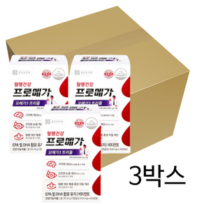 비타하우스 종근당건강 프로메가 오메가3 트리플 장용성 캡슐 654mg x 60정 3박스