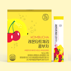 힐스랩 콤부차 레몬타트체리 5g 30개입 분말스틱, 1개